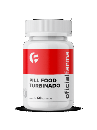Pill Food Turbinado 60 Cápsulas