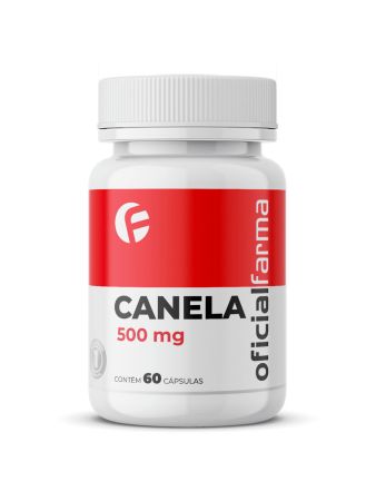 Canela 500mg 60 Cápsulas