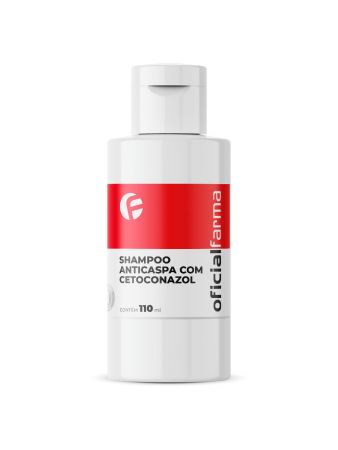 Shampoo Anticaspa com Cetoconazol 2% 110mL