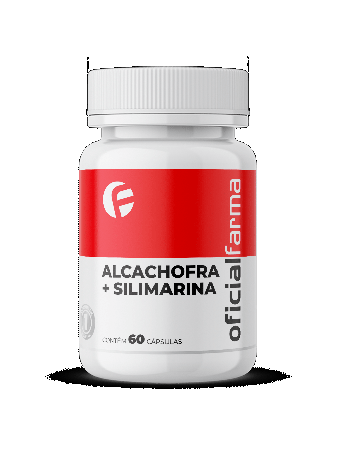 Alcachofra + Silimarina 400mg 60 cápsulas