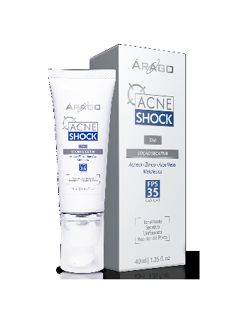 AcneShock - Loção Secativa  FPS 35 Tonalizante 40ml