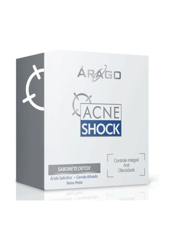 AcneShock - Sabonete Secativo Detox em Barra 90g