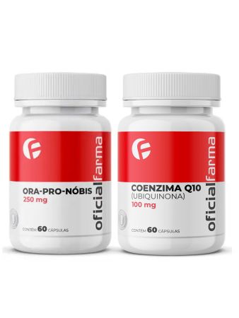 Anti-Inflamatório Natural - Ora- Pro-Nóbis + Coenzima Q10
