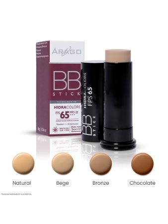 BB Stick Protetor Solar Tonalizante FPS 65 Com Ativos Antipoluição 16g