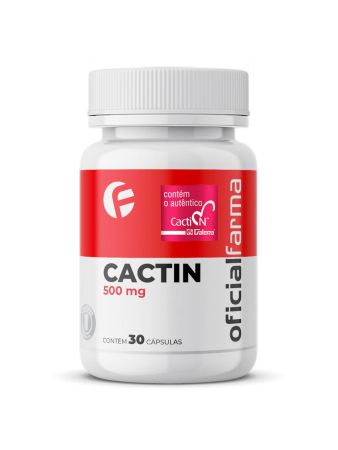 Cactin 500mg 30 Cápsulas 