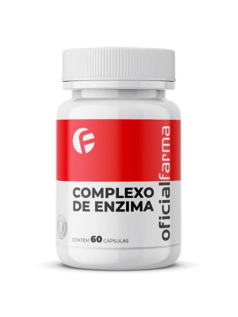 Complexo de Enzima Digestiva 60 Cápsulas