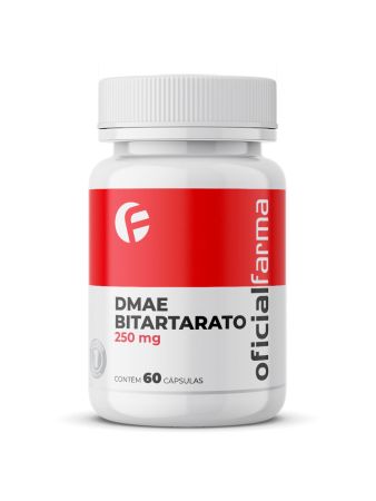 DMAE Bitartarato 250mg 60 Cápsulas