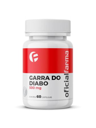 Garra Do Diabo 500Mg 60 Cápsulas