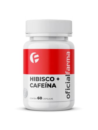 Hibisco + Cafeína 60 Cápsulas