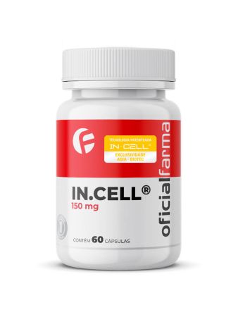 In.Cell® 150mg 60 cápsulas Com selo de autenticidade