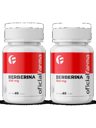 2 Berberina 500mg 60 Doses