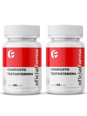 2 Composto Testosterona Endógena 60 Doses