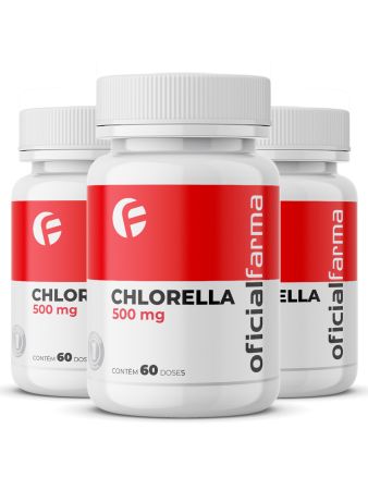 3 Chlorella 500Mg 60 Doses