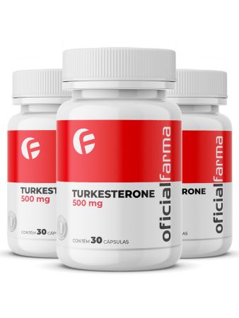 3 Turkesterone 500Mg 30 Cápsulas