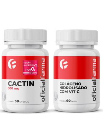 Pele Firme - Cactin + Colágeno Hidrolisado Com Vit C