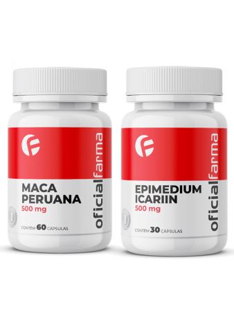 Serotonina e Dopamina - Maca Peruana + Epimedium Icariin