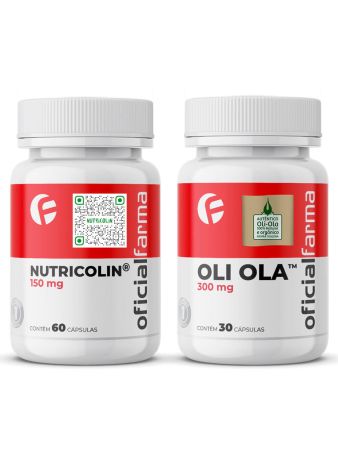 Nutricolin® 150mg 60 Cápsulas + Oli Ola™ 300mg Peeling 30 Cápsulas