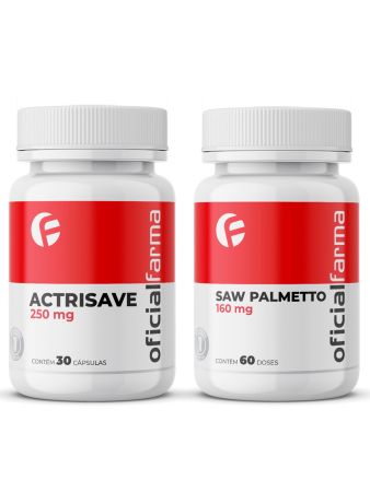 Saúde Capilar - Actrisave™ (Finasterida Like) + Saw Palmetto 