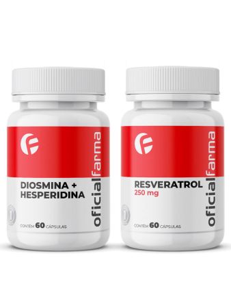 Saúde Cardiovascular - Diosmina + Hesperidina + Resveratrol