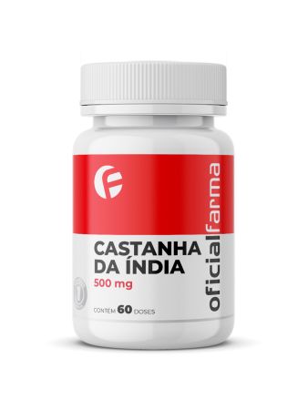 Castanha da Índia 500mg 60 Doses