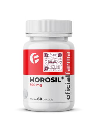 Morosil® 500mg 60 Cápsulas Com Selo De Autenticidade