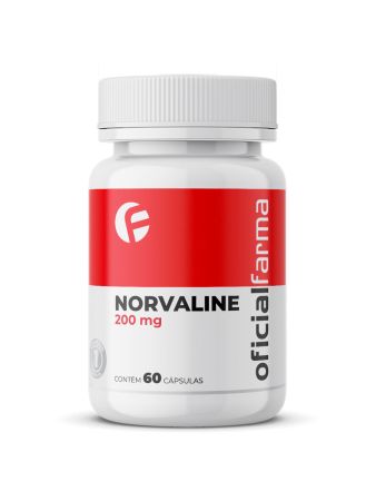 Norvaline 200mg 60 Cápsulas