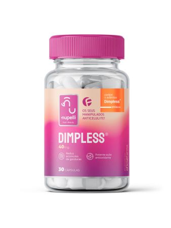 Dimpless 40mg 30 Cápsulas Com Selo de Autenticidade NUPELLI