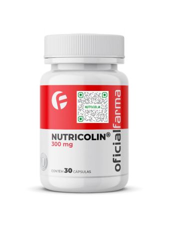 Nutricolin® 300mg 30 Cápsulas com Selo de Autenticidade