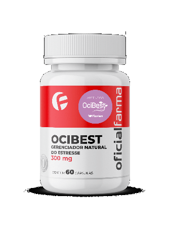 Ocibest® 300mg 60 Cápsulas - Gerenciador natural do estresse