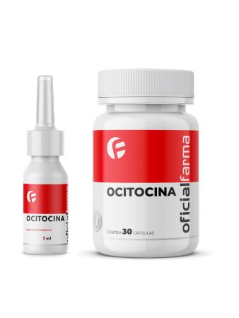 Ocitocina 30 Cápsulas + Ocitocina Nasal 8mL