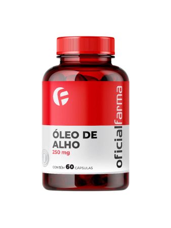 Óleo de Alho 250mg 60 Cápsulas