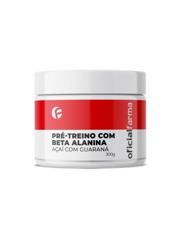 Pré-treino Com Beta Alanina (Açaí com Guaraná) 300g