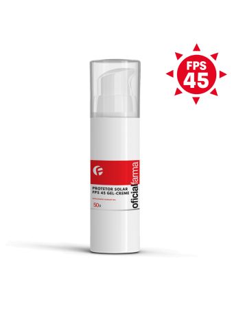 Protetor Solar OficialFarma FPS 45 Gel-Creme - 50g