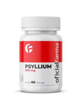 Psyllium 500Mg 60 Cápsulas