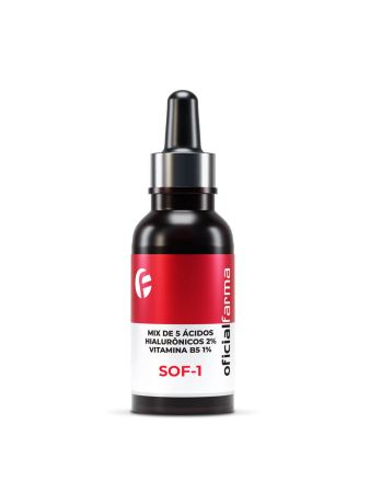 SOF-1 (Sérum Mix 5 Ácidos Hialurônicos) 30mL