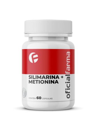 Silimarina + Metionina 60 Cápsulas