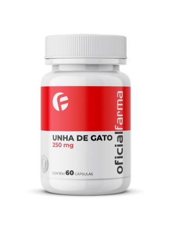 Unha de Gato 250mg 60 Cápsulas